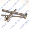 10/24 STAINLESS STEEL OVAL PHILLIPS MACHINE SCREWS,(18-8 STAINLESS),SCREWS ARE FULLY THREADED.